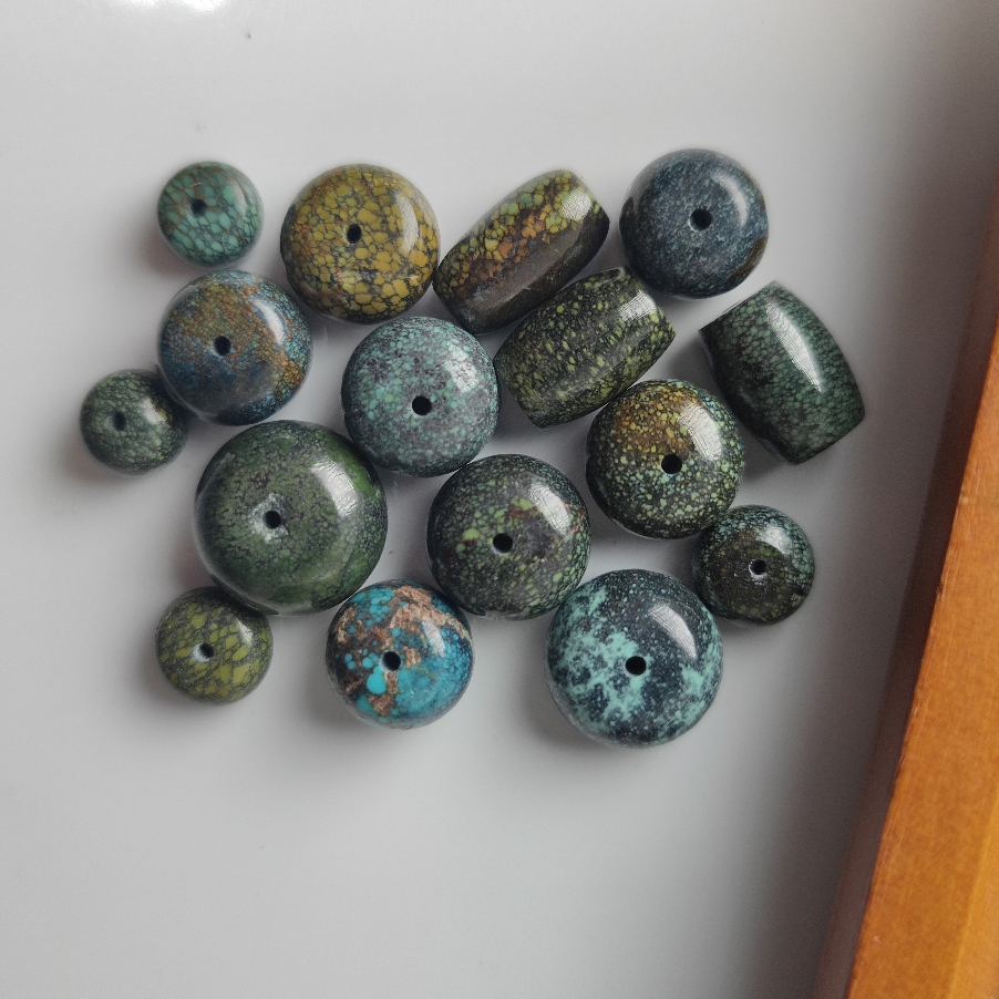 天然原矿平安扣桶珠老型桶珠星月金刚文玩手串配珠隔珠顶珠腰珠