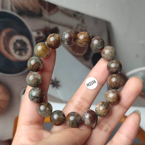 一物一图天然无优化绿幽灵彩幽灵手链聚宝盆水晶手串男女手串礼物