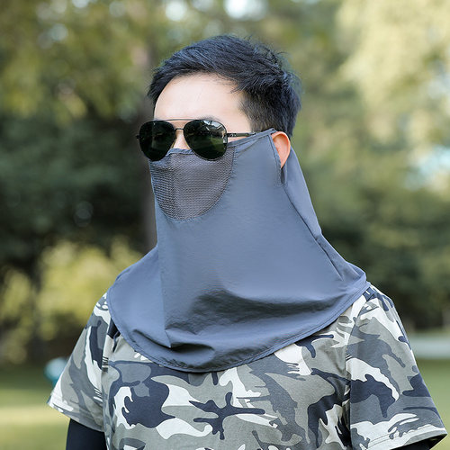 钓鱼骑车防晒面罩透气不闷