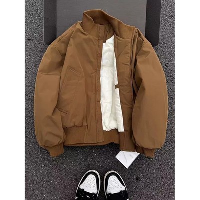 美式飞行夹克棉服男款冬季