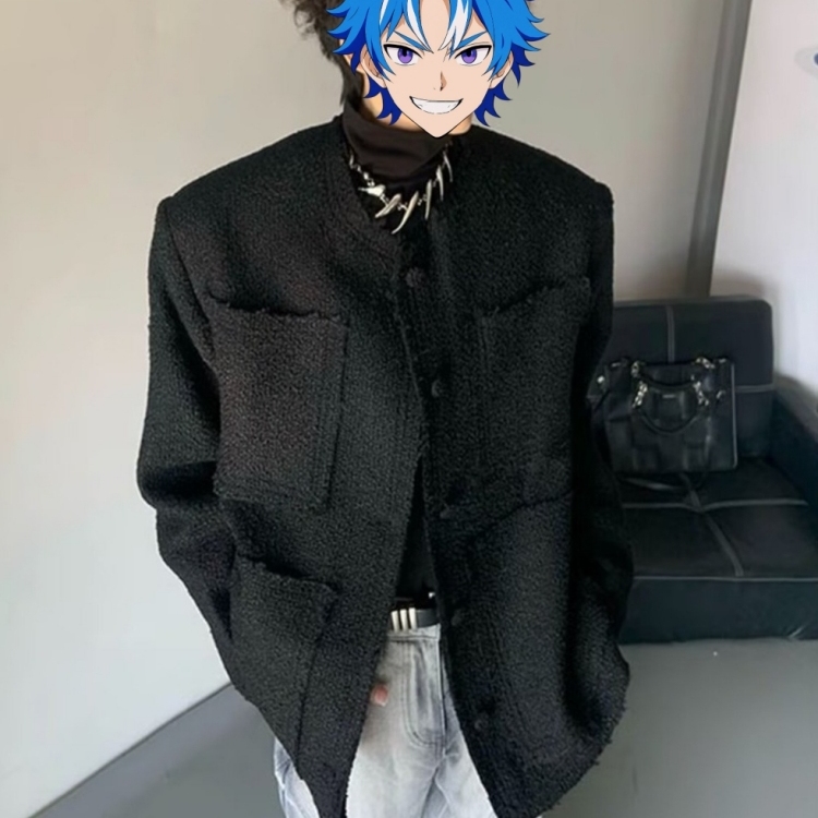 设计感小香风西装外套男女