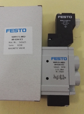 FESTO德国电磁阀VUVY-F-L-M52-AH-G18-1C1 545323