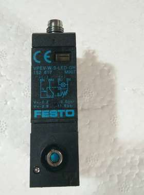 供应FESTO正品 PEV-W-KL-LED-GH 152618 152616 152617 现货供应