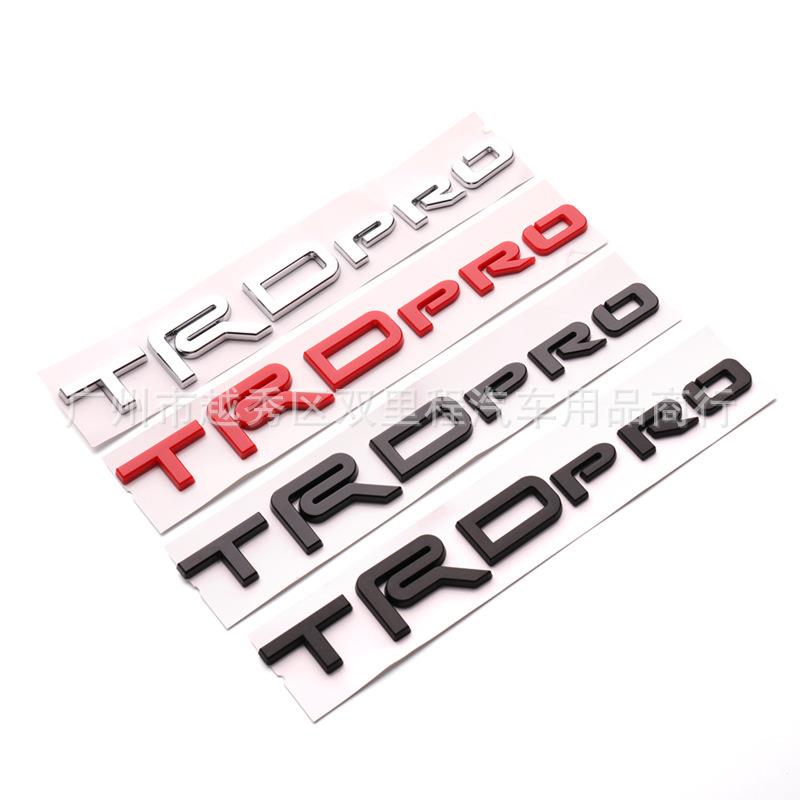 丰田坦途TRDPRO车贴改装