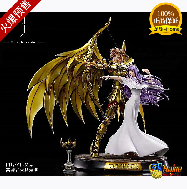 现货 tja 013 lc 黄金 射手座 希绪福斯 萨莎 雕像手办