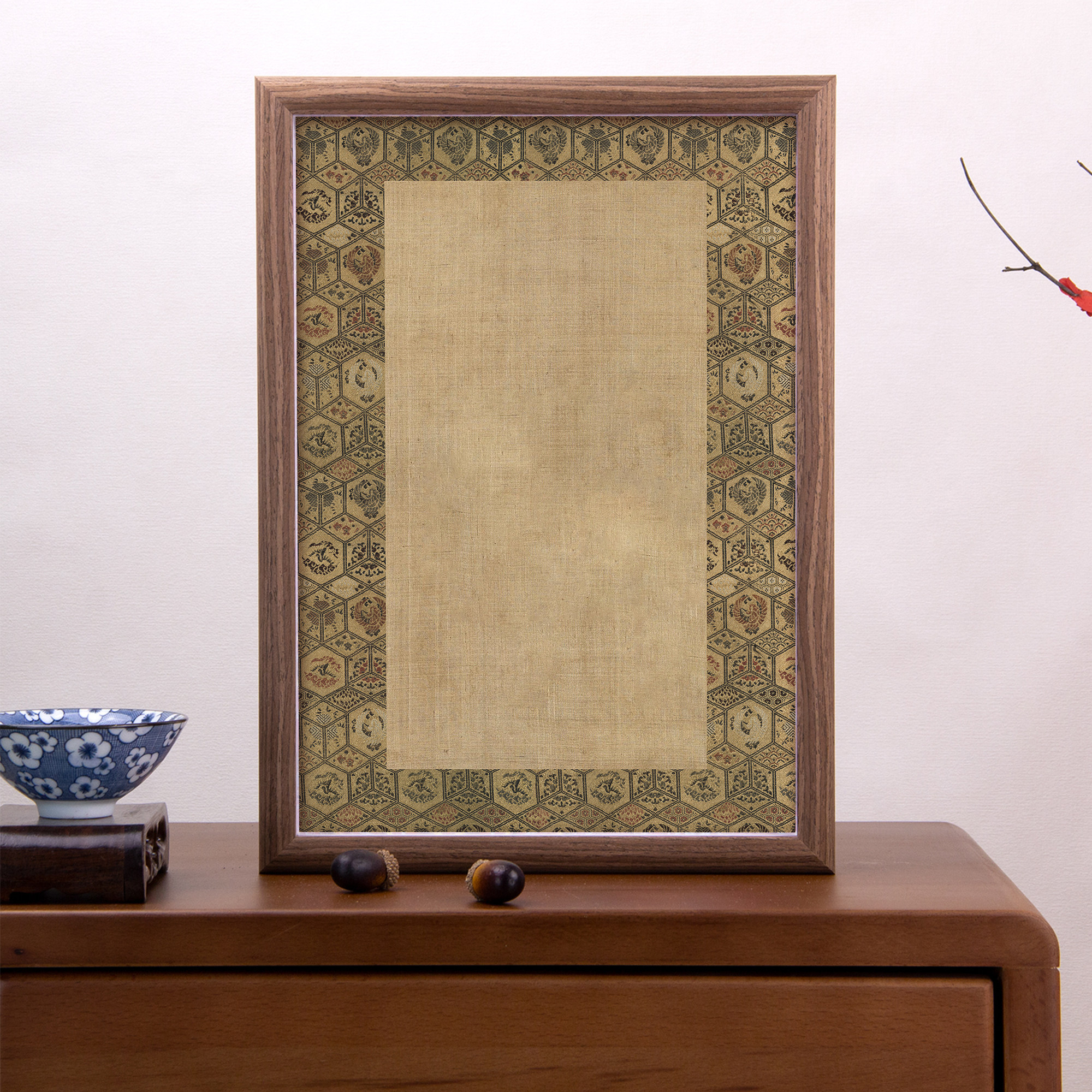 国展微喷宣卡纸中空相框78寸A4