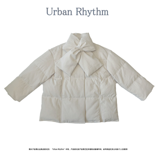 保暖外套高定羽绒服 文艺短款 Urban rhythm设计感文艺鹅绒服冬新款