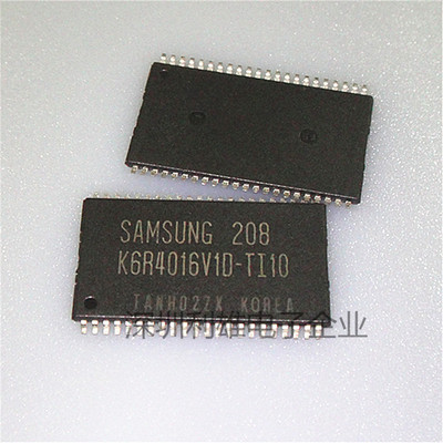 现货 K6R4016V1D-TI10 内存闪存IC TSOP-44 全新原装