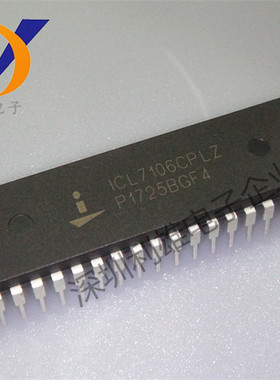 ICL7106CPL ICL7106CPLZ 数模转换器 直插DIP-40 全新现货