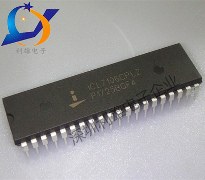 ICL7106CPL ICL7106CPLZ 数模转换器 直插DIP-40 全新现货