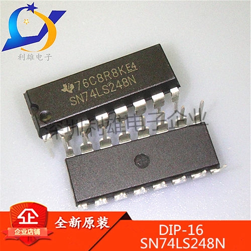 全新原装 SN74LS248N DIP16 解码器/驱动器 74LS248N 现货销售