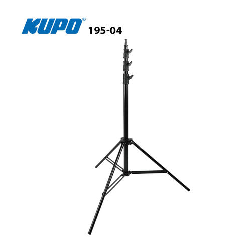 KUPO 铝制轻型便携三脚架影视灯外拍摄影室闪光灯架支架195-04