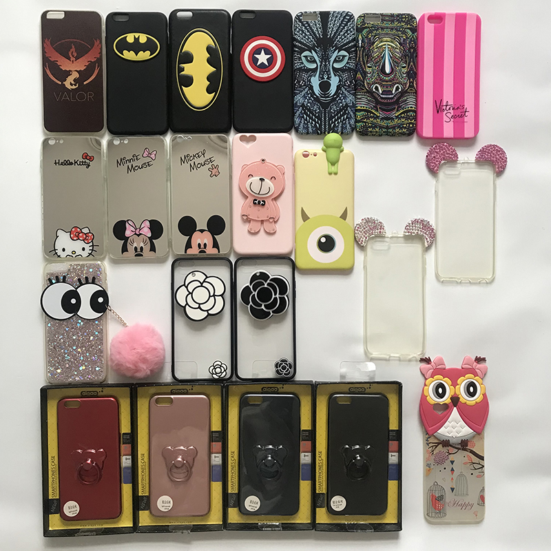 5.5寸iphone苹果6plus/6splus手机壳6p 6sp保护套软壳潮流硅胶软壳硬壳超薄防摔防尘全包卡通壳2