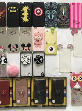 5.5寸iphone苹果6plus/6splus手机壳6p 6sp保护套软壳潮流硅胶软壳硬壳超薄防摔防尘全包卡通壳