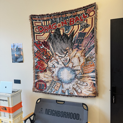 周刊少年 ドラゴンボール Dragon ball 七龙珠挂毯日本动漫毯子
