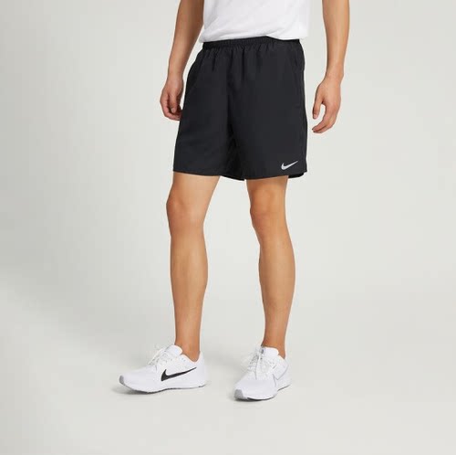 耐克男速干排汗轻薄反光跑步短裤