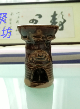 2个包邮云南土陶罐大理粗陶器油灯客栈餐厅用品仿古家居饰品做旧