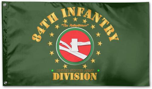 外贸84th Infantry Division The Railsplitters Flag亚马逊WISH