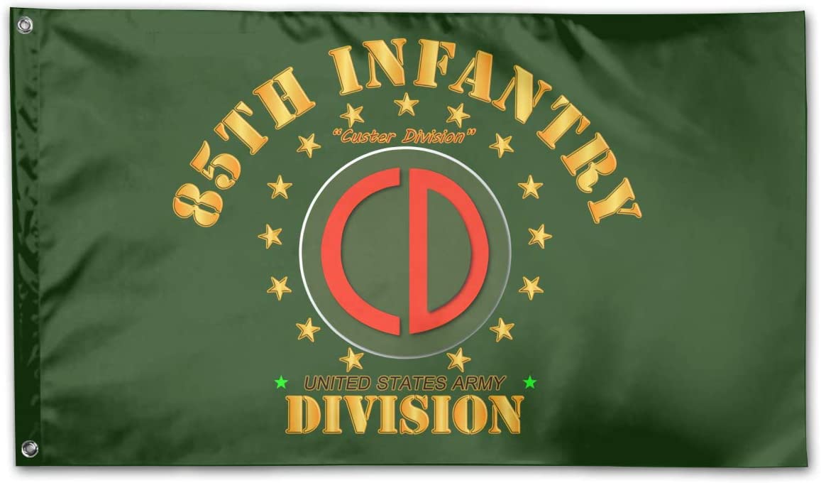 外贸货85th Infantry Division Custer Division Flag亚马逊WISH