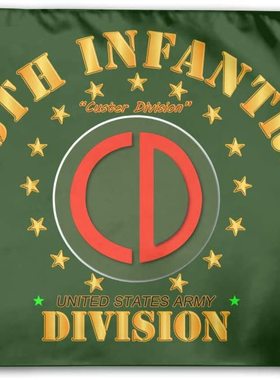 外贸货85th Infantry Division Custer Division Flag亚马逊WISH