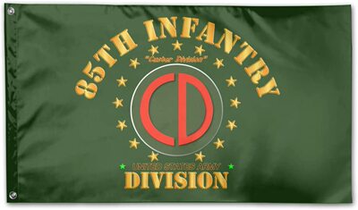外贸货85th Infantry Division Custer Division Flag亚马逊WISH