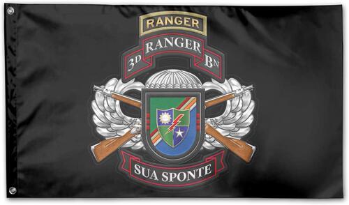 外贸货源3rd Ranger Battalion Combo Family Party Flags
