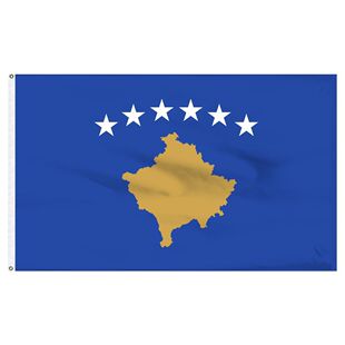 外贸货源科索沃旗帜Kosovo Flag亚马逊WISH EBAY热卖