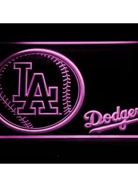 外贸Los Angeles Dodgers Baseball LED Sign洛杉矶道奇的霓虹灯