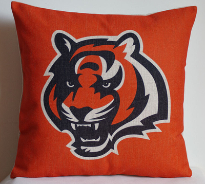 外贸辛辛那提孟加拉虎球迷抱枕Cincinnati Bengals pillowcase