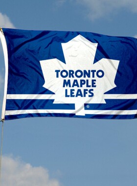 外贸多伦多枫叶队旗帜车旗系列Toronto Maple Leafs Car Flag