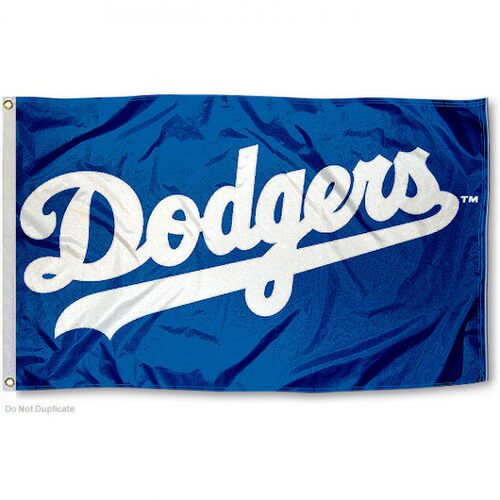 外贸货洛杉矶道奇MLB Los Angeles Dodgers Flag亚马逊WISH EBAY