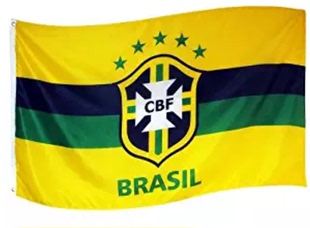 外贸货源Brazil Horizontal Stripe Flag亚马逊WISH EBAY热卖