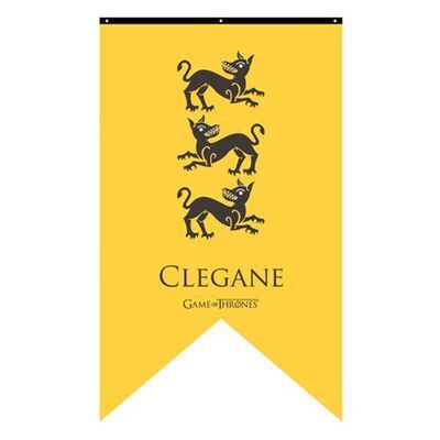 外贸权力的游戏旗帜Game Of Thrones CLEGANE Hound Flag