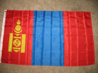 外贸货源蒙古旗帜Mongolia  Flag亚马逊WISH EBAY热卖