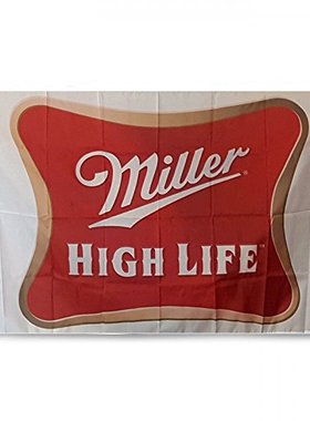 2But Miller High Life Beer Flag Banner亚马逊WISH EBAY热卖30