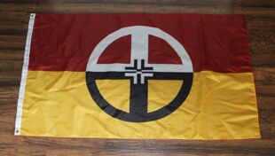 美洲印第安Native American Indian Healing Flag亚马逊WISH EBAY