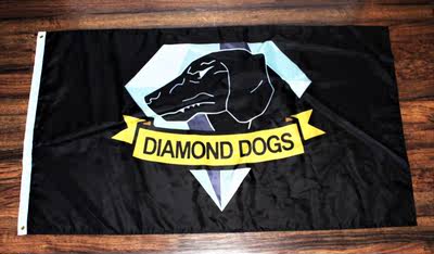 外贸货源猎狐旗Fox Hound Banner Flag亚马逊WISH EBAY热卖