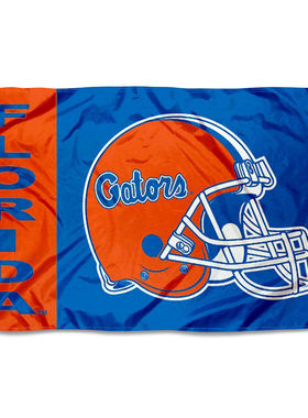 外贸货源Florida Gators Football Helmet Flag亚马逊WISH EBAY热