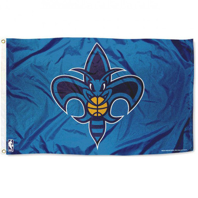 外贸货奥尔良黄蜂NBA New Orleans Hornets Flag亚马逊WISH EBAY