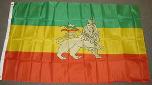 外埃塞俄比亚与狮子ETHIOPIA WITH LION FLAG亚马逊WISH EBAY热卖
