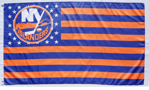 外贸货源纽约岛人队旗帜车旗系列New York Islanders Car Flag