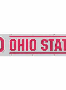 外贸货俄亥俄州立NFL Ohio State Buckeyes Flag亚马逊WISH EBAY