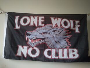 Percenter Club Biker Motorcycle flag 摩托车俱乐部旗One