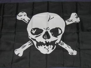 外贸货大的缘故海盗旗BIG SKULL PIRATE FLAG亚马逊WISH EBAY热卖