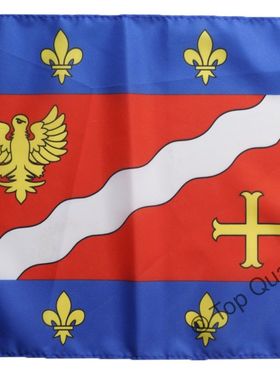 外贸货源法国瓦勒德瓦兹France Val-d'Oise Flag亚马逊WISH EBAY