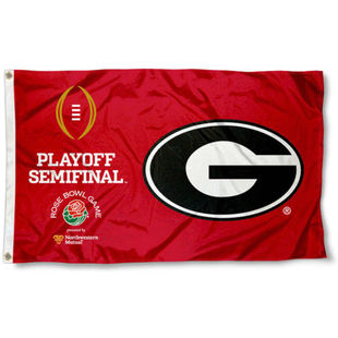 Flag亚马逊WISH Georgia EBAY热 Football College Bulldogs 2017