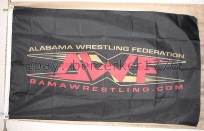 外贸AWF Alabama Wrestling Federation Wrestlin FLAG亚马逊