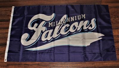 Star Wars Millennium Falcons Banner Flag亚马逊WISH EBAY热卖