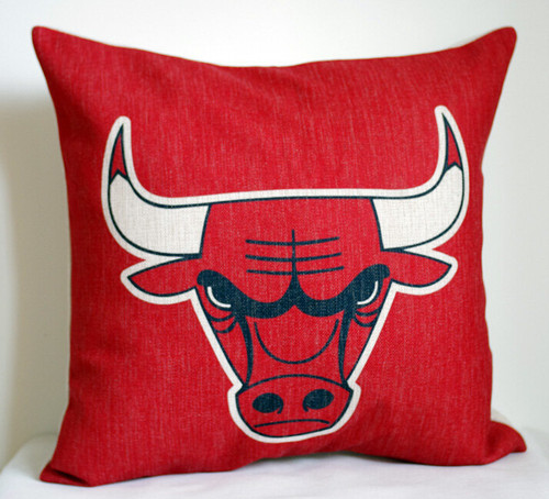 外贸球队芝加哥公牛球迷抱枕Chicago Bulls pillowcase