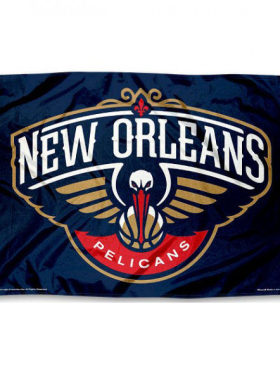 外贸货奥尔良鹈鹕NBA NewOrleans Pelicans Flag亚马逊WISH EBAY